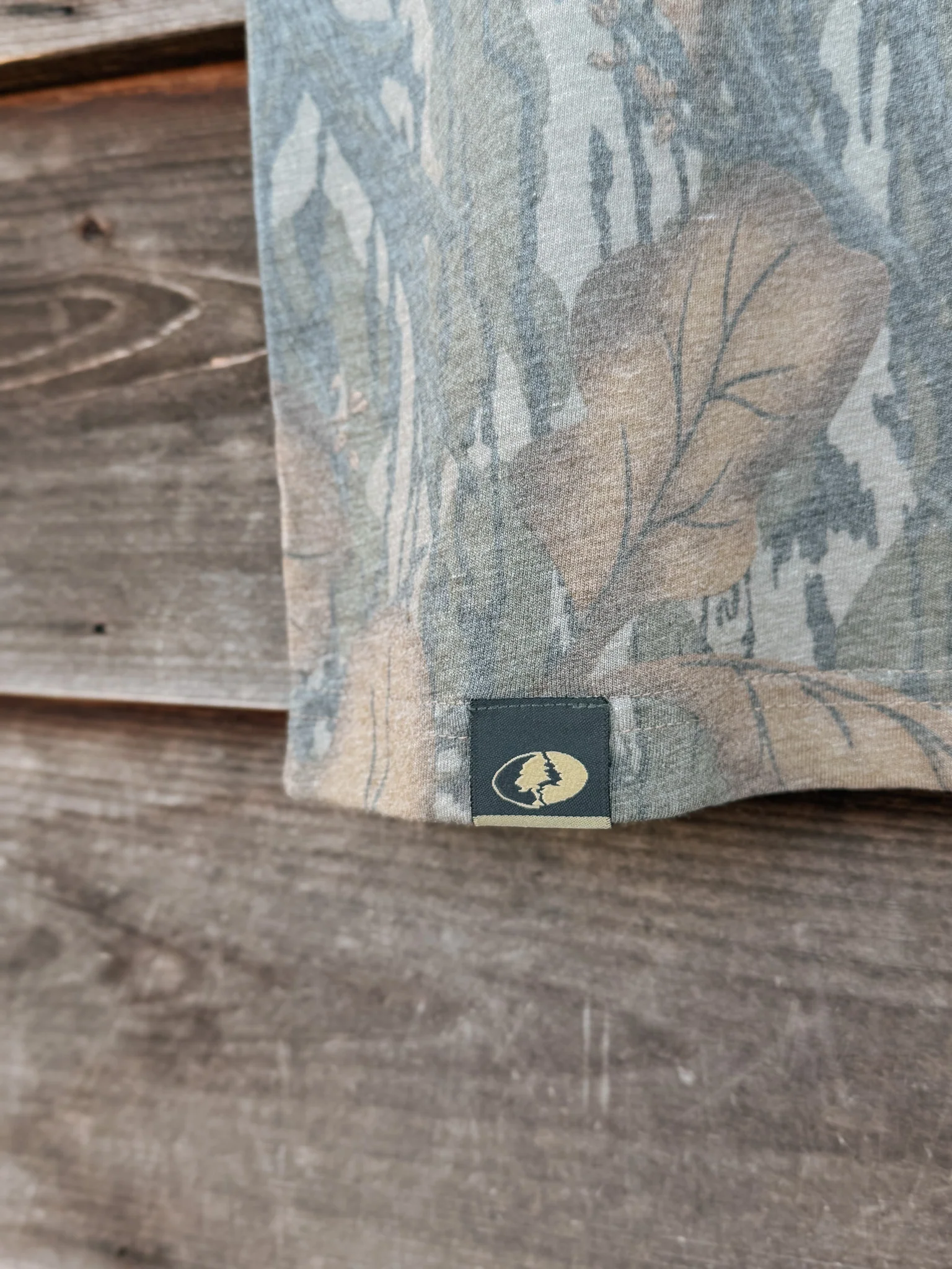 Mossy Oak Washed Out T-shirt in Fall Foliage - Image 3