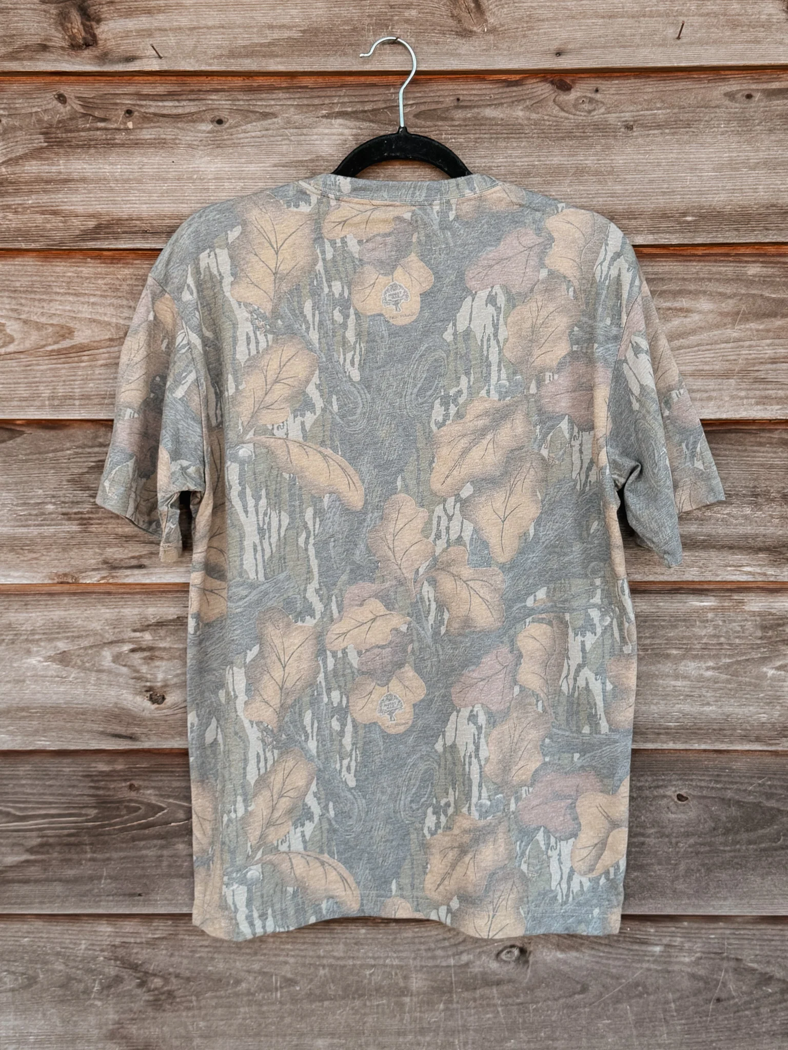 Mossy Oak Washed Out T-shirt in Fall Foliage - Image 4