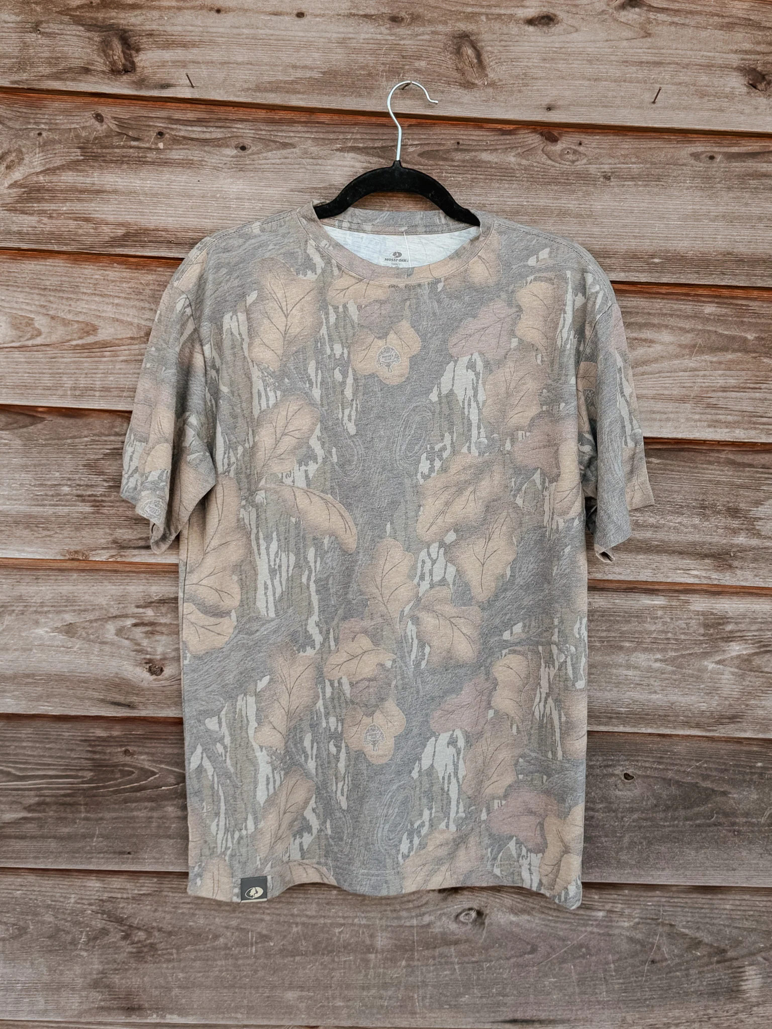 Mossy Oak Washed Out T-shirt in Fall Foliage - Image 5
