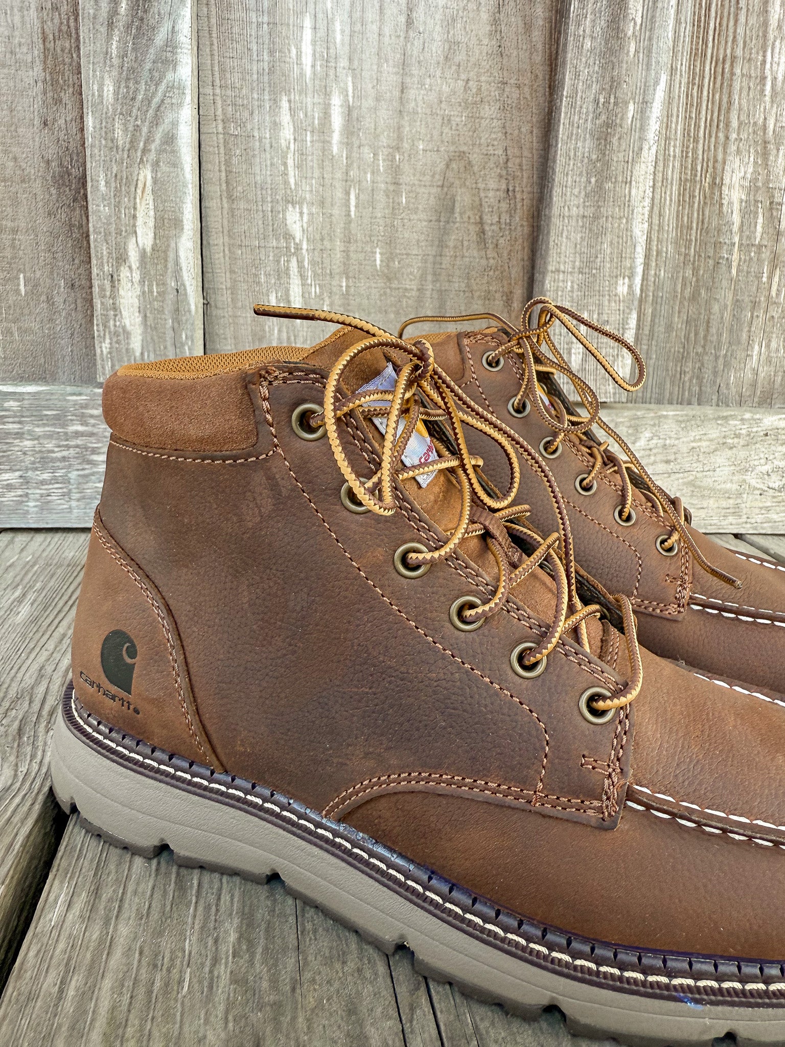 Men's Carhartt Millbrook 5" Moc Toe Wedge Boots - Image 3
