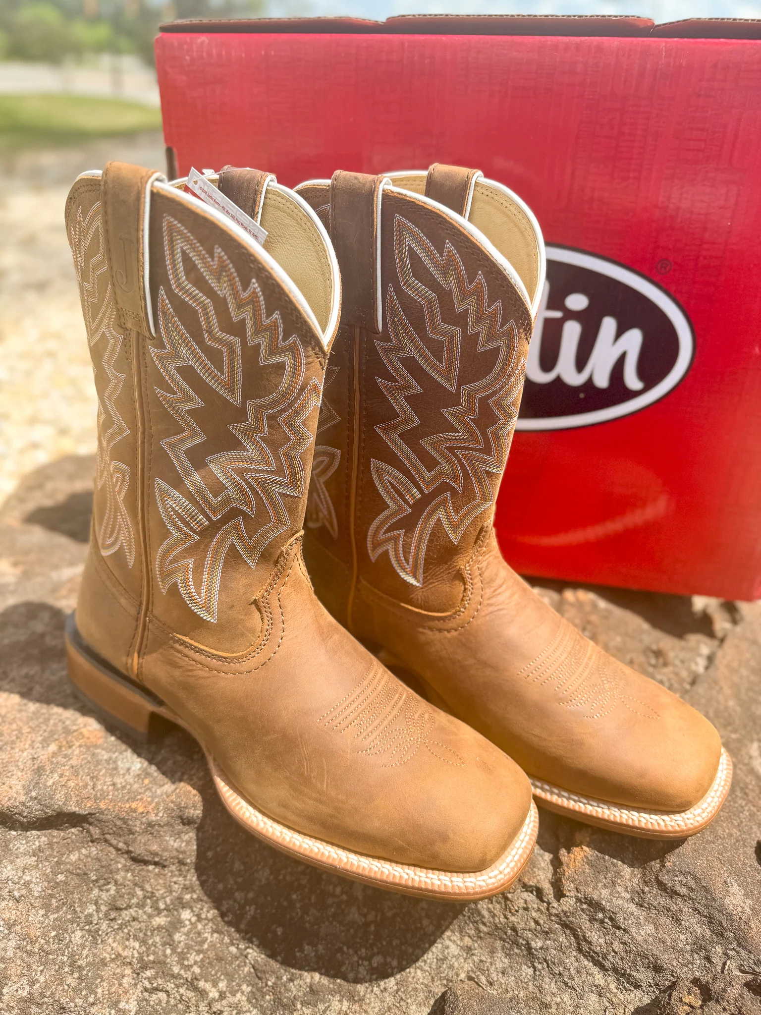 MEN'S JUSTIN JACKPOT 11" WESTERN BOOT - Image 11