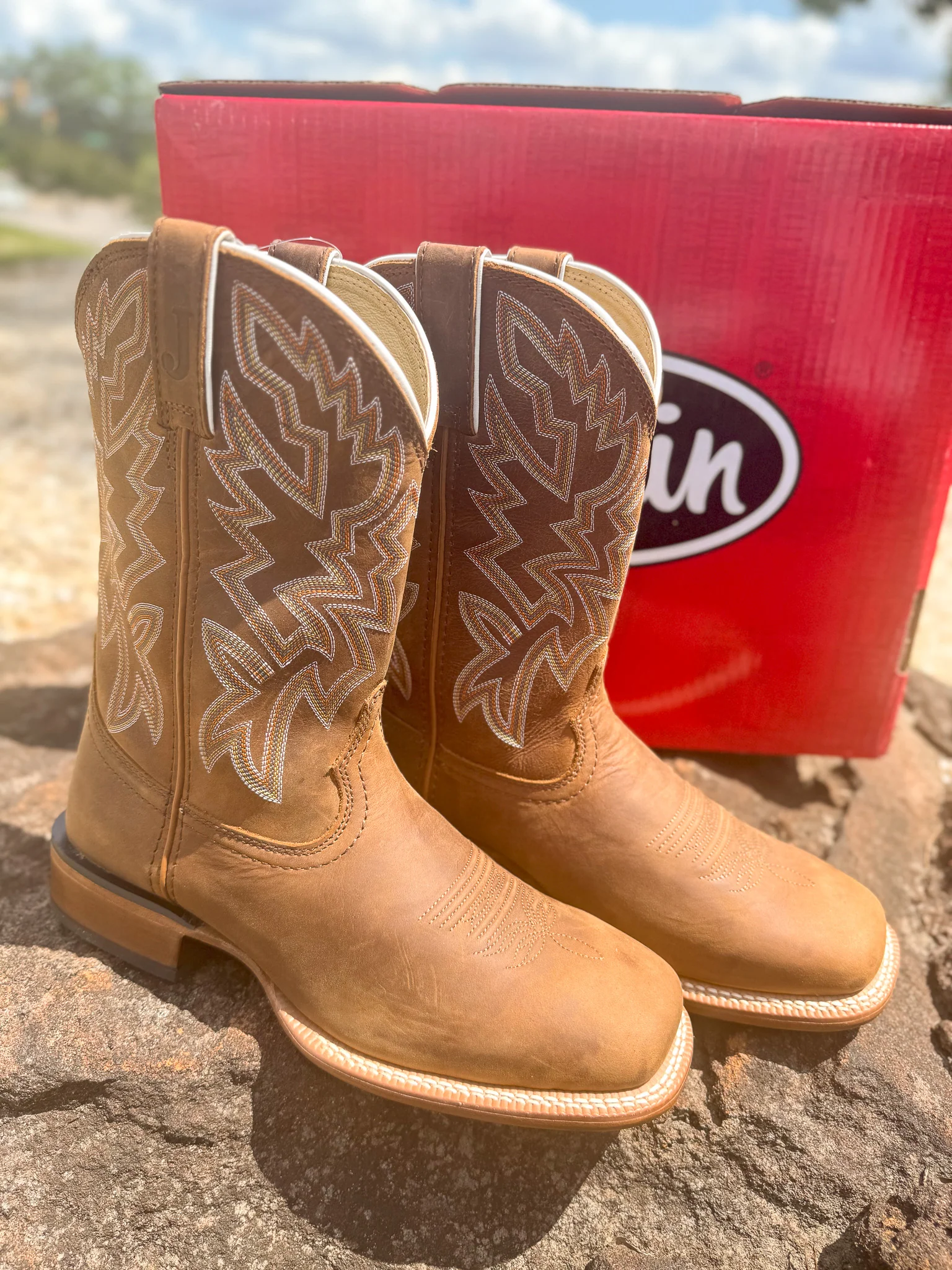 MEN'S JUSTIN JACKPOT 11" WESTERN BOOT - Image 12
