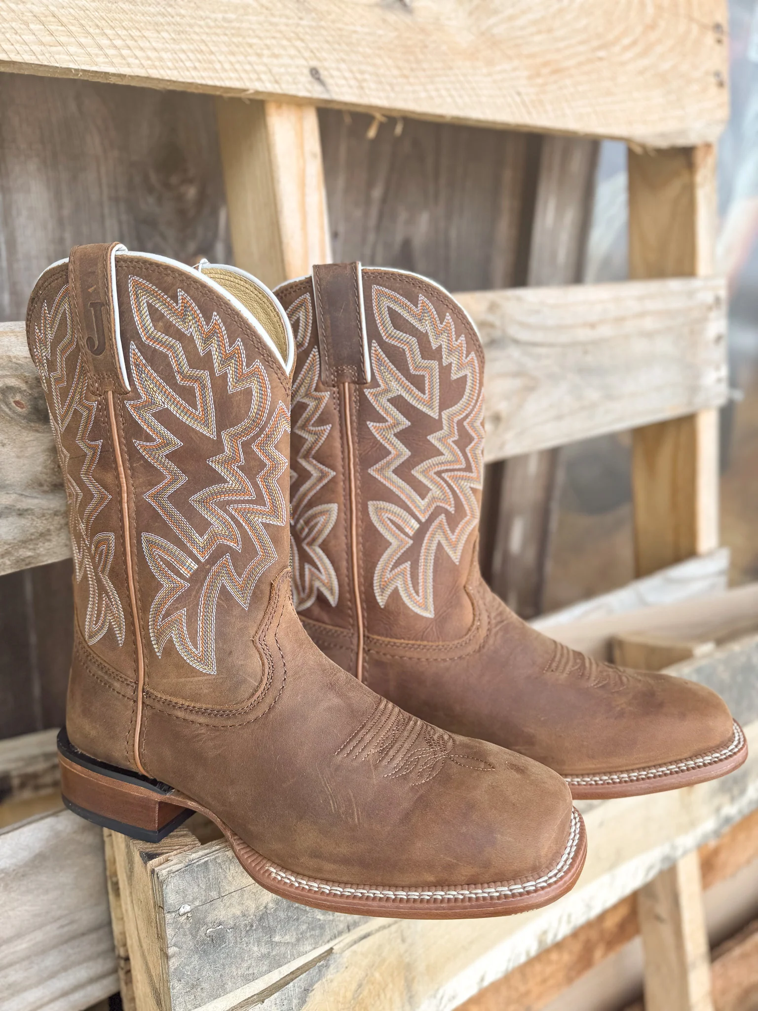 MEN'S JUSTIN JACKPOT 11" WESTERN BOOT - Image 7