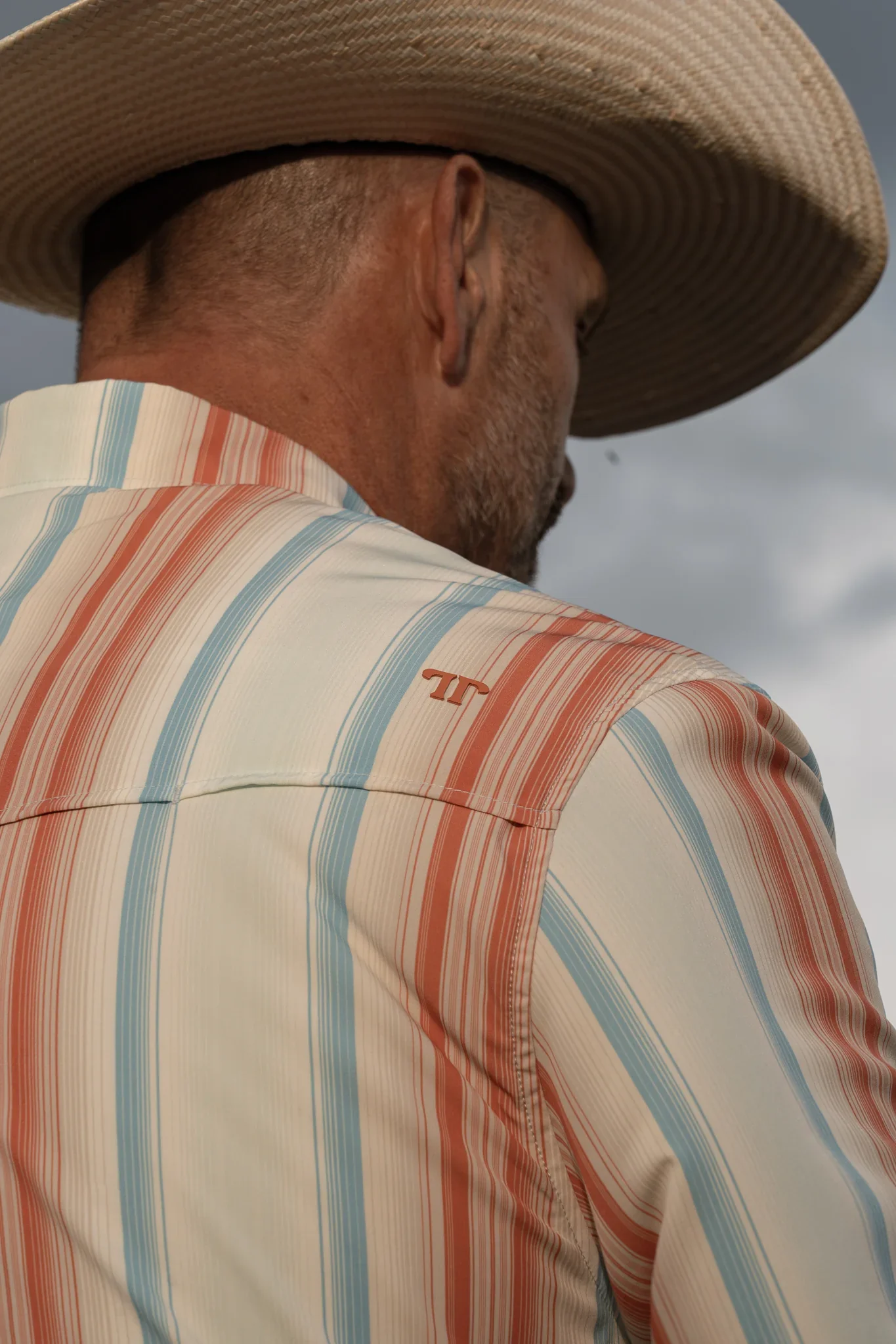 Ferrell The Harrison in Salmon - Short Sleeve Snap Shirt - Image 7