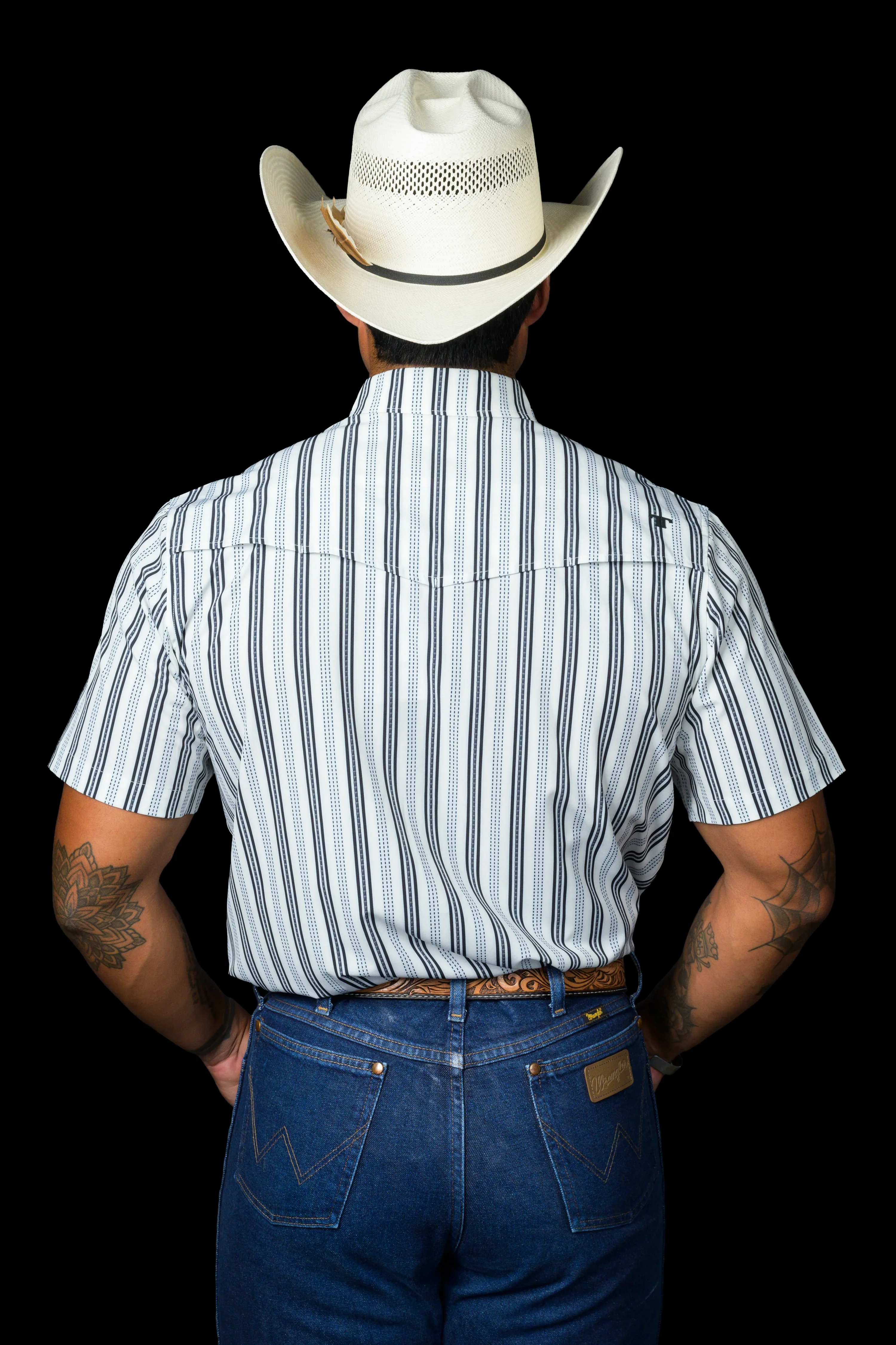 Ferrell The Jake in White - Short Sleeve Snap Shirt - Image 4
