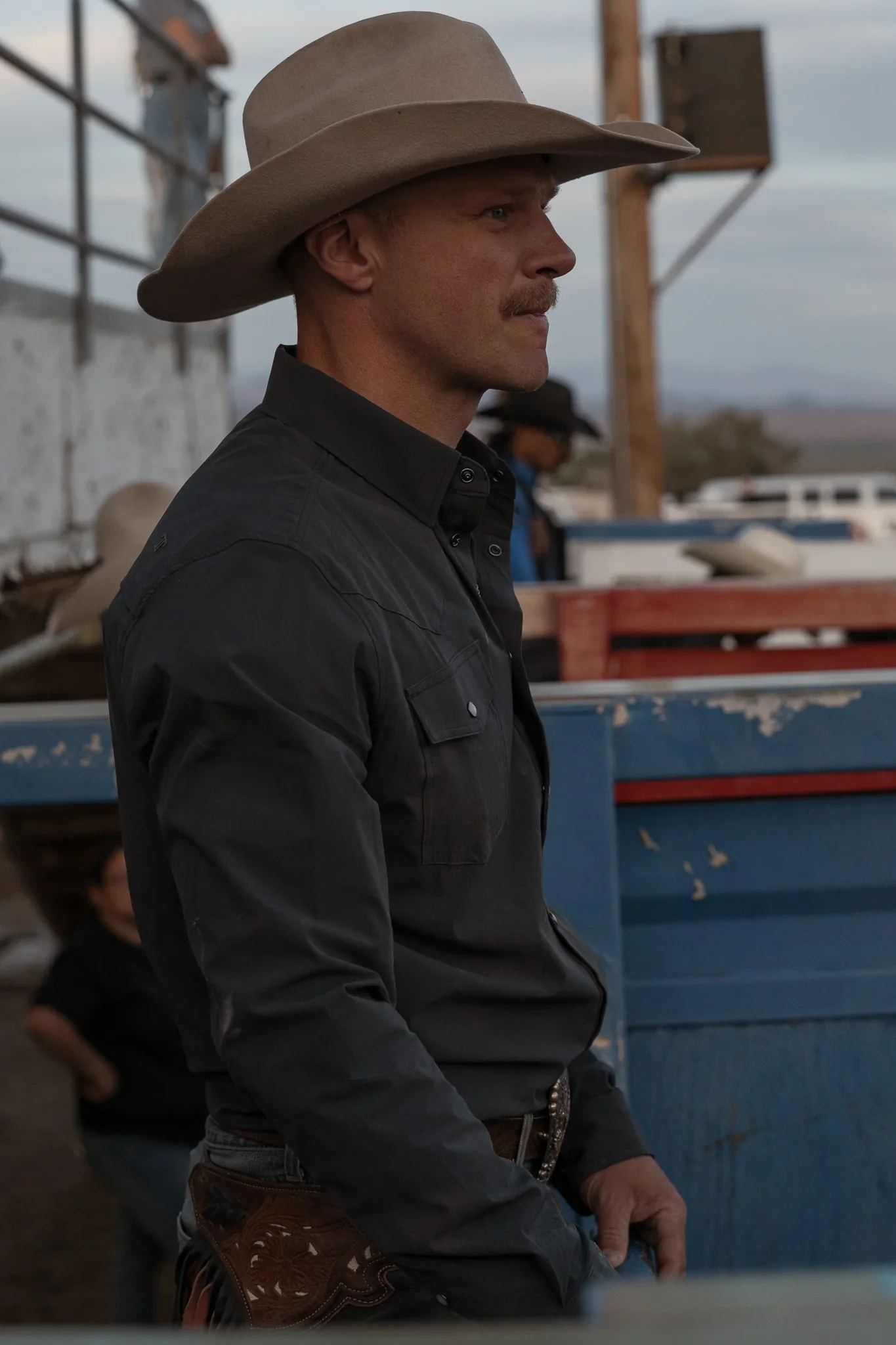Ferrell CORE - Grey Long Sleeve Snap Shirt - Image 4