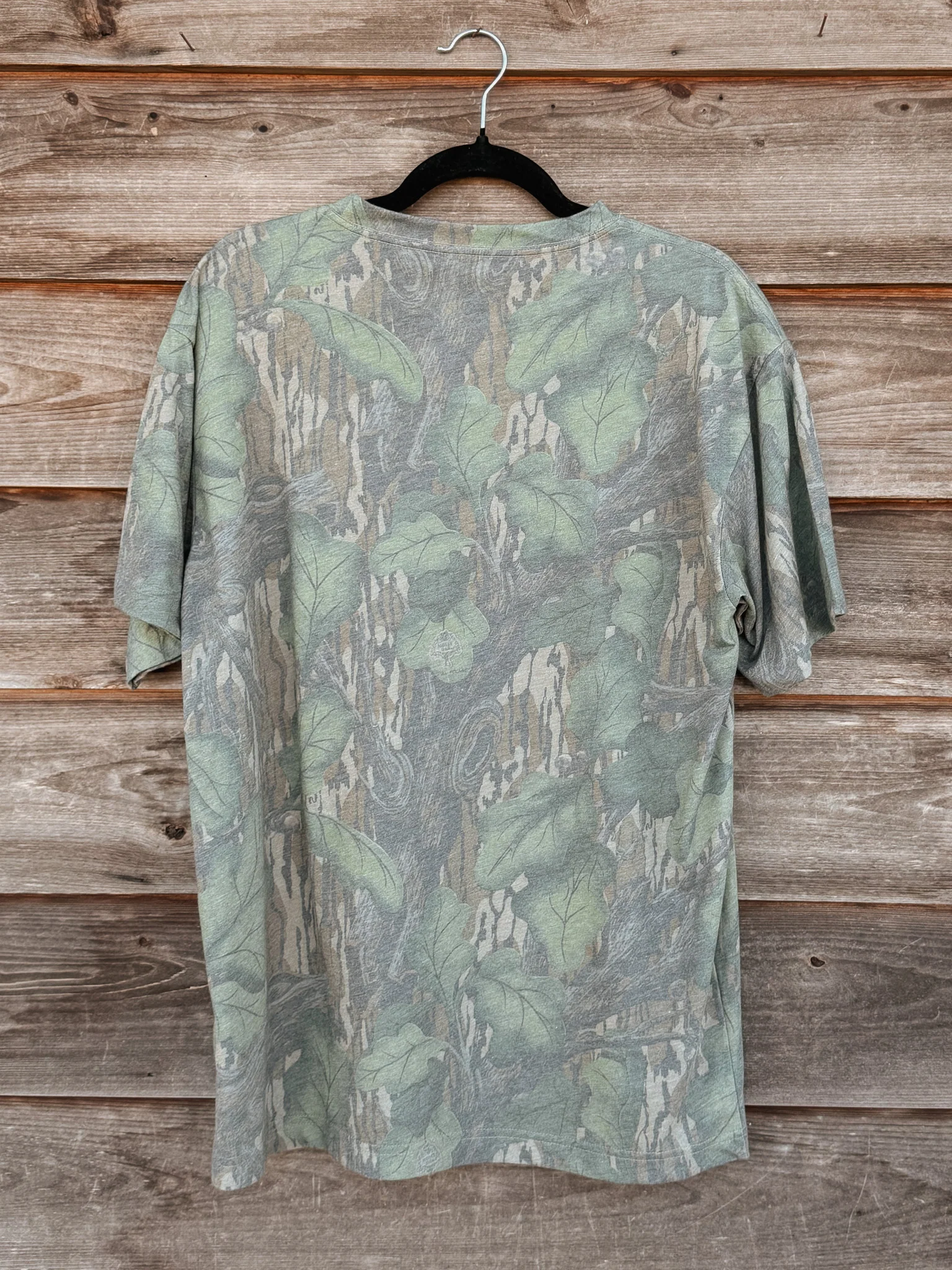 Mossy Oak Washed Out T-Shirt in Full Foliage - Image 3