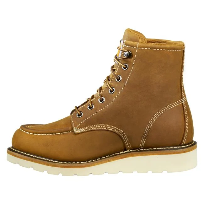 Women's Carhartt 6" Wedge Moc Toe Waterproof Boots - Image 13