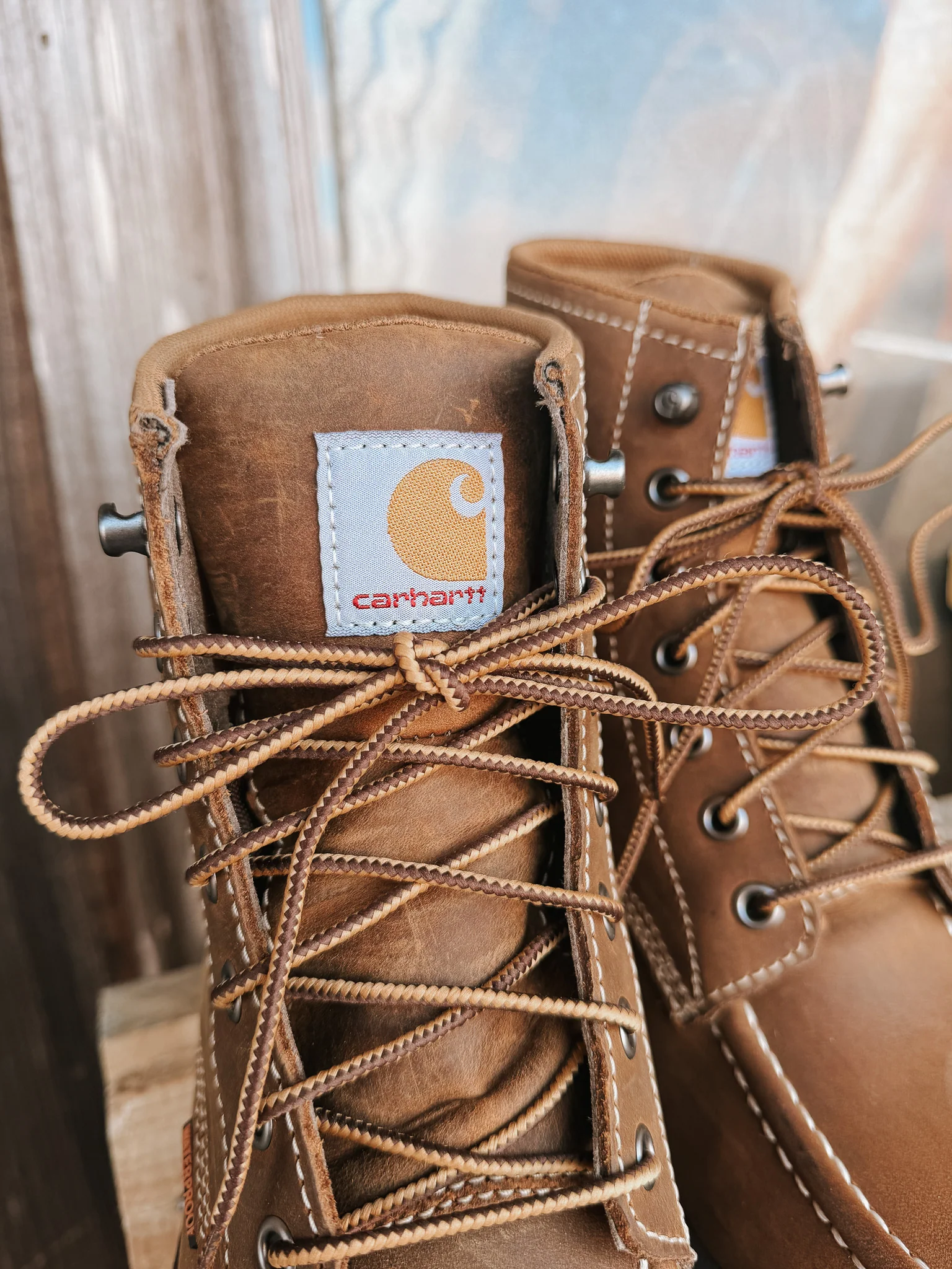 Women's Carhartt 6" Wedge Moc Toe Waterproof Boots - Image 2