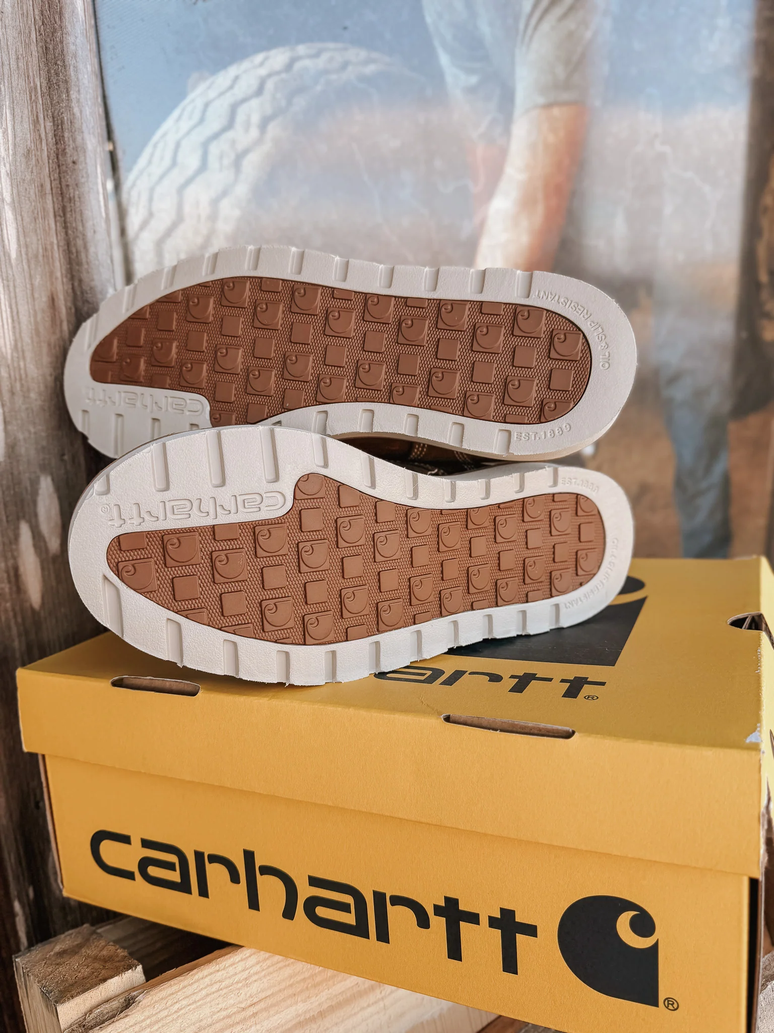 Women's Carhartt 6" Wedge Moc Toe Waterproof Boots - Image 3