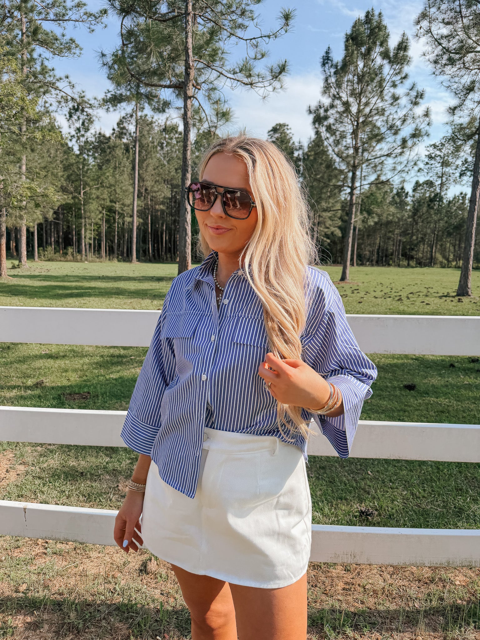 Neatly Noted Stripe Top - Image 2