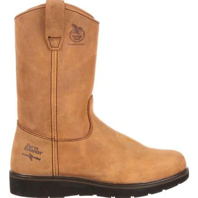 Men's Georgia Boot Farm & Ranch Pull On Work Boot - Image 2