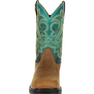 WOMEN'S GEORGIA BOOT CARBO-TEC LT STEEL TOE WATERPROOF PULL-ON BOOT - Image 6