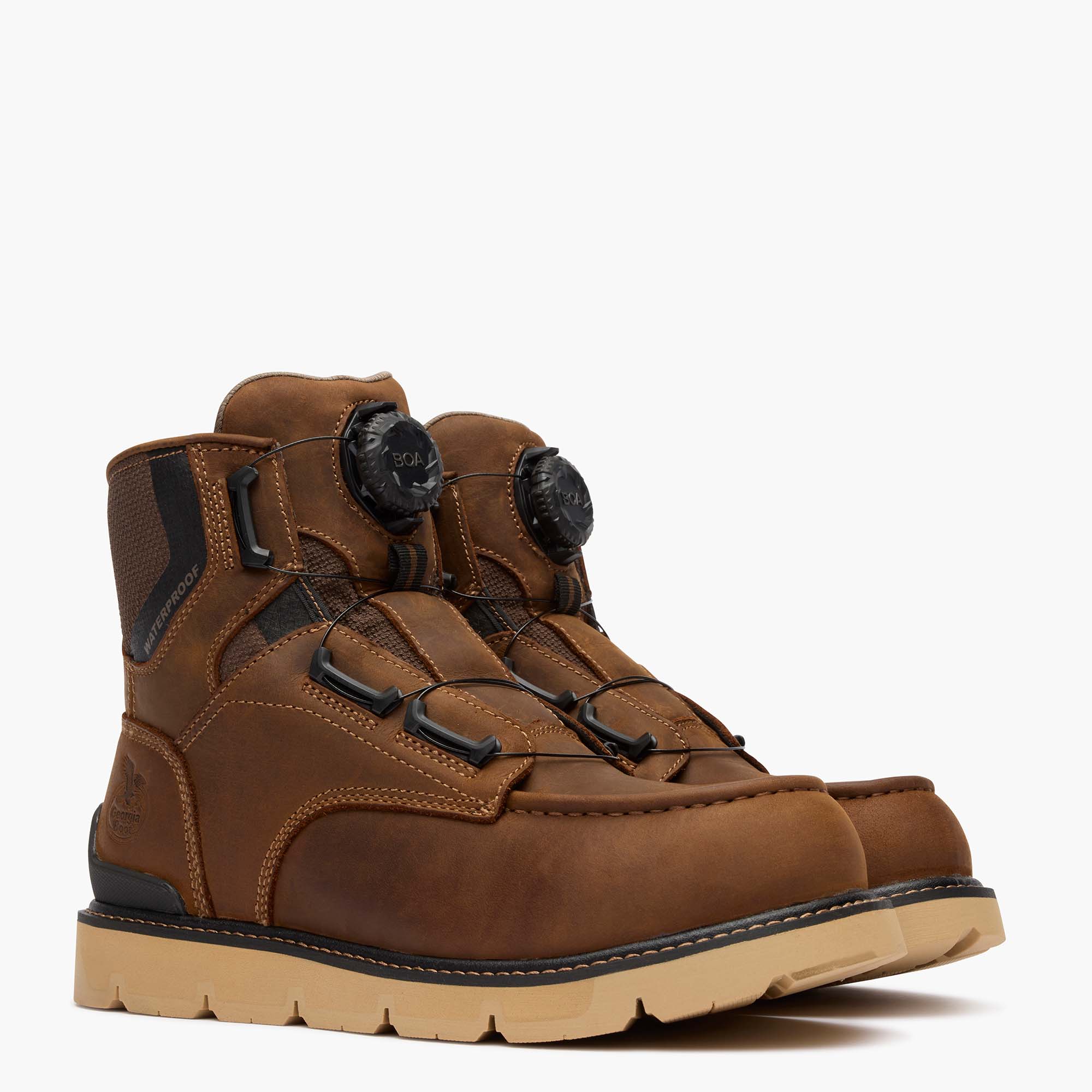 Men's Georgia 6" Carbon Flex BOA® Waterproof Carbon Moc Toe Work Boot - Image 11