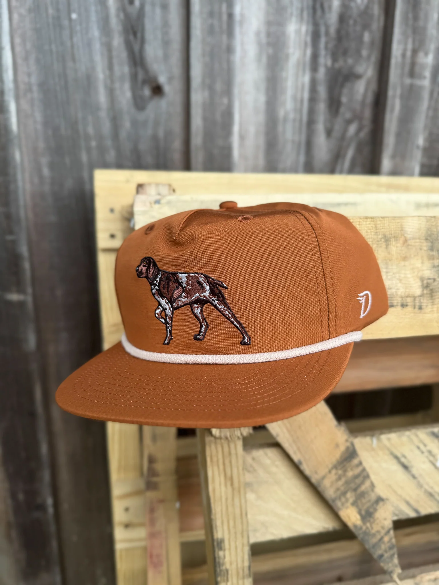 Men's Duck Camp Pointer Hat in Clay - Image 8