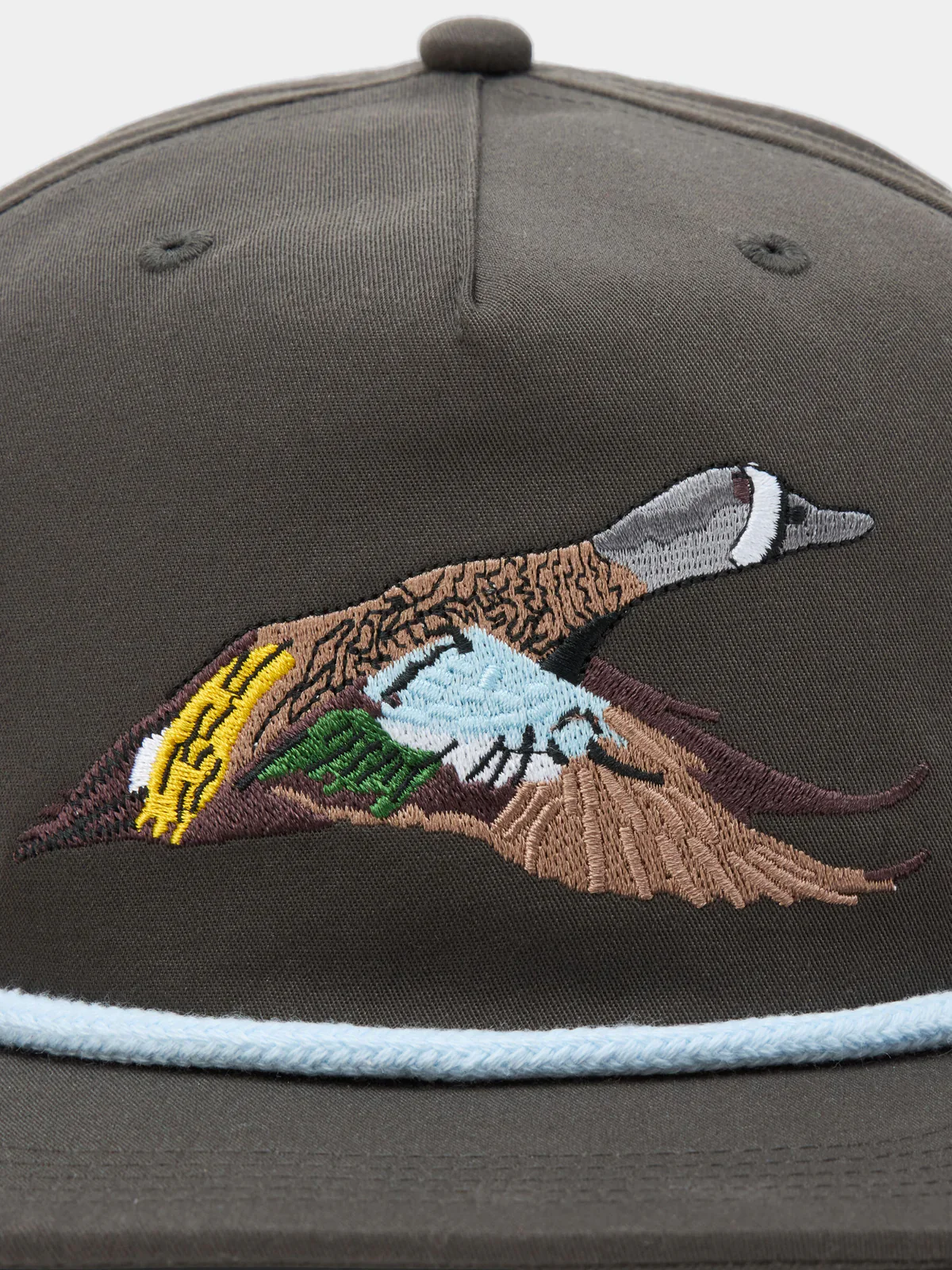 Men's Duck Camp Blue Winged Teal Raven Cap - Image 7