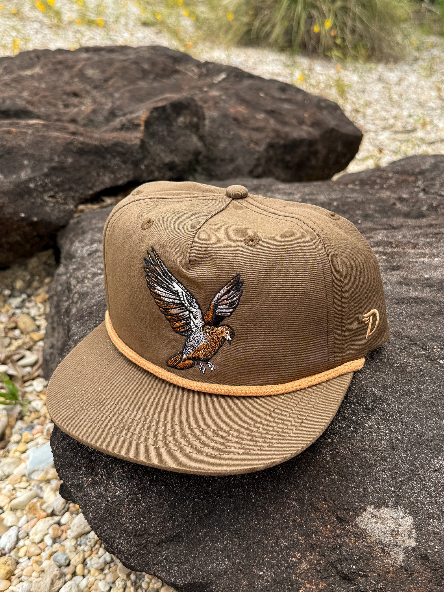 Men's Duck Camp Dove Pin Oak Cap - Image 3
