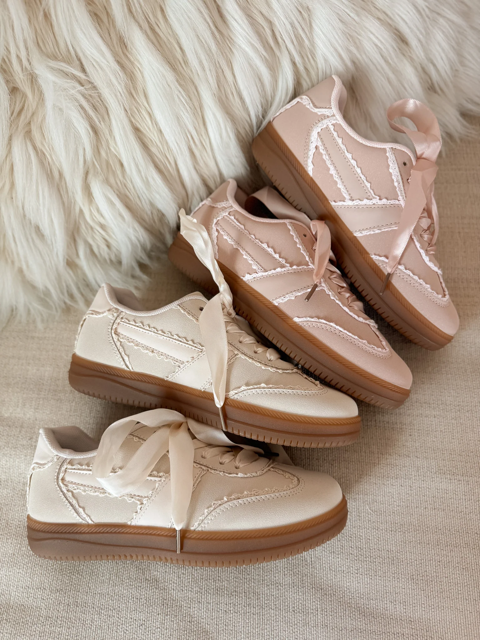 Step Ahead Sneakers in Light Pink - Image 11