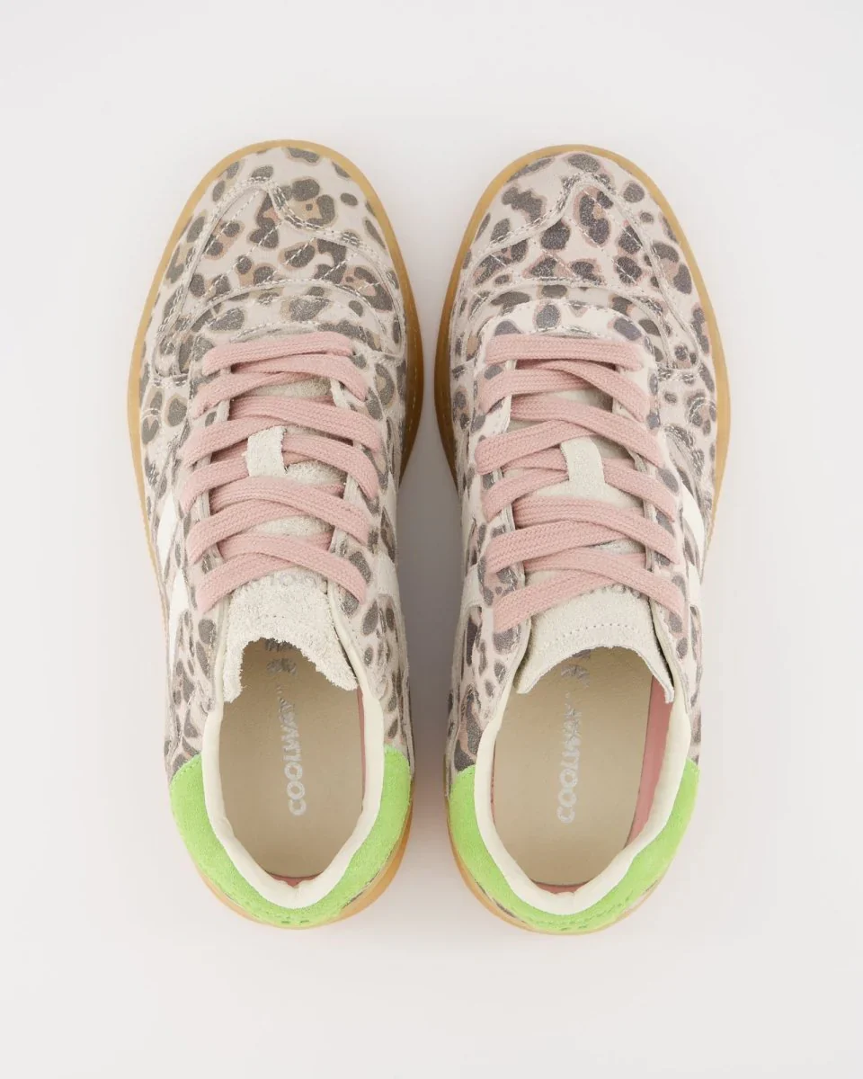Coolway Women's Goal Sneakers | Light Leo - Image 7