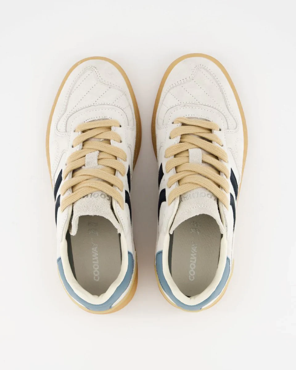 Coolway Women's Goal Sneakers | Smokey White - Image 6