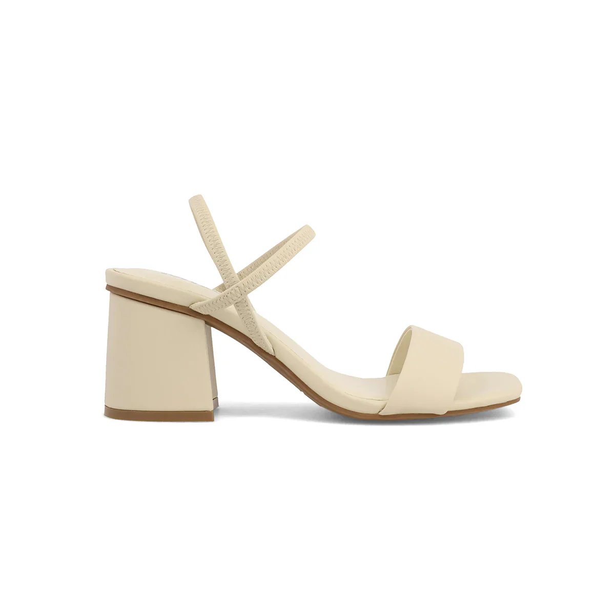 Zissy Ivory Block Heel - Image 5