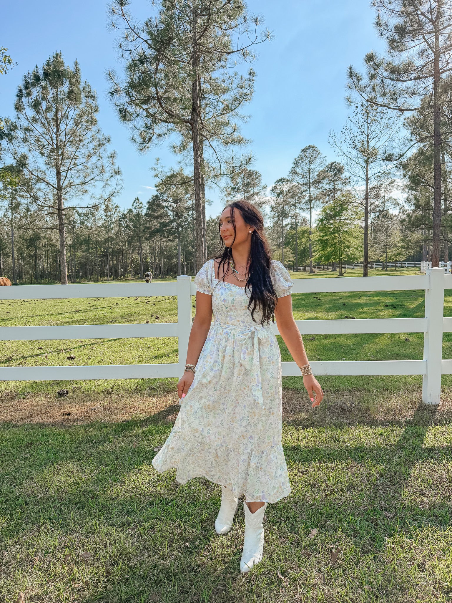 Floral Favorite Midi Dress - Image 6