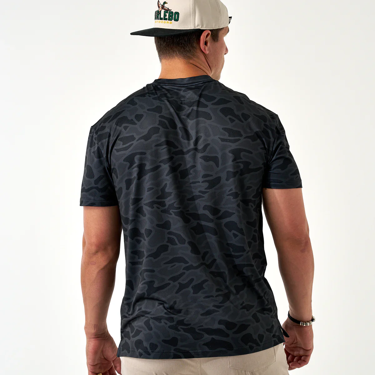 Burlebo Go To Tee - Black Camo - Image 5