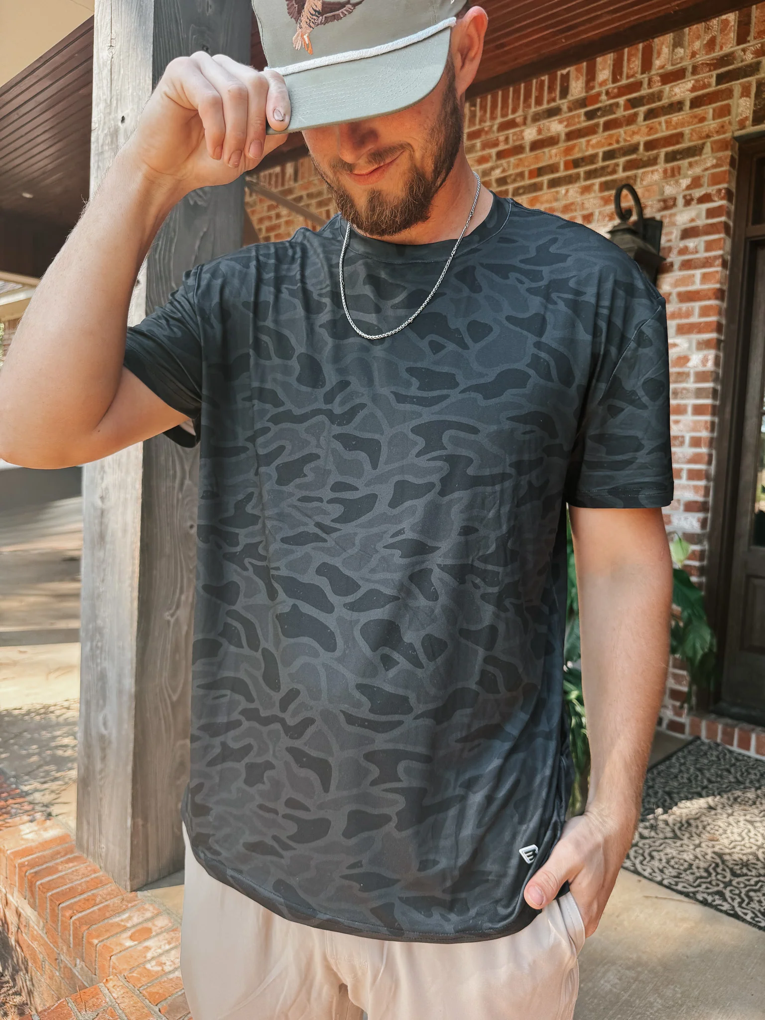 Burlebo Go To Tee - Black Camo - Image 6