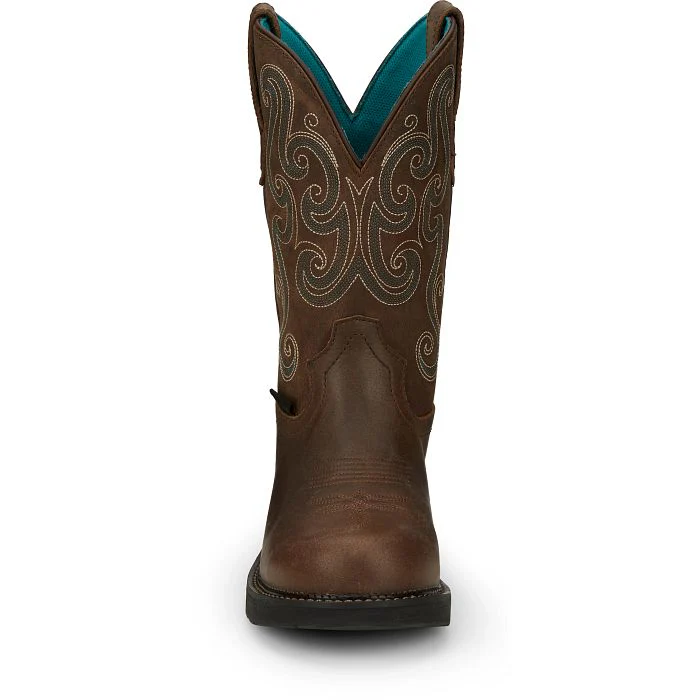 Justin Women's TASHA 11" STEEL TOE WATERPROOF WORK BOOT - Image 6