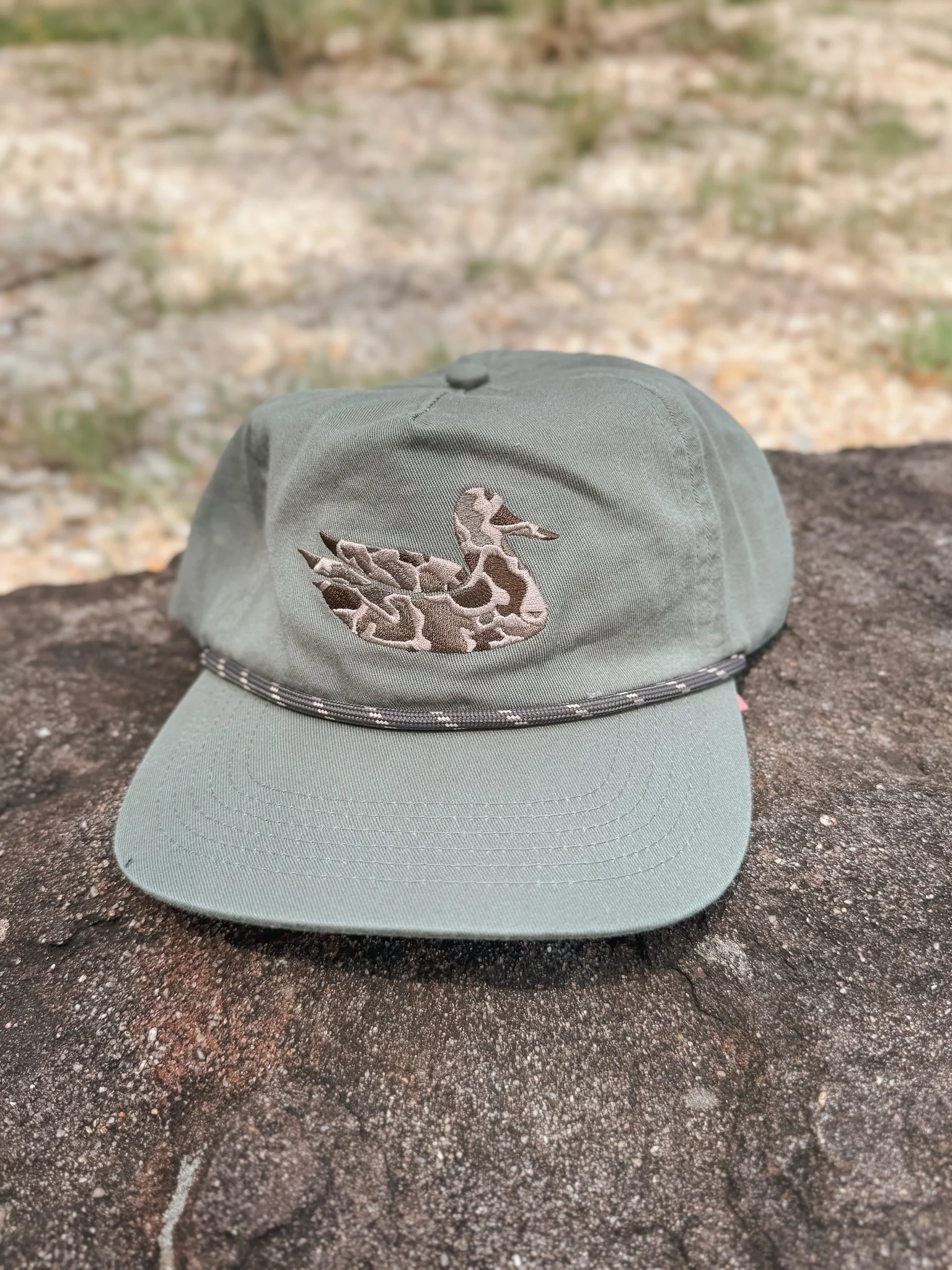 Men's Southern Marsh Ensenada Rope Hat - Camo Duck - Image 2