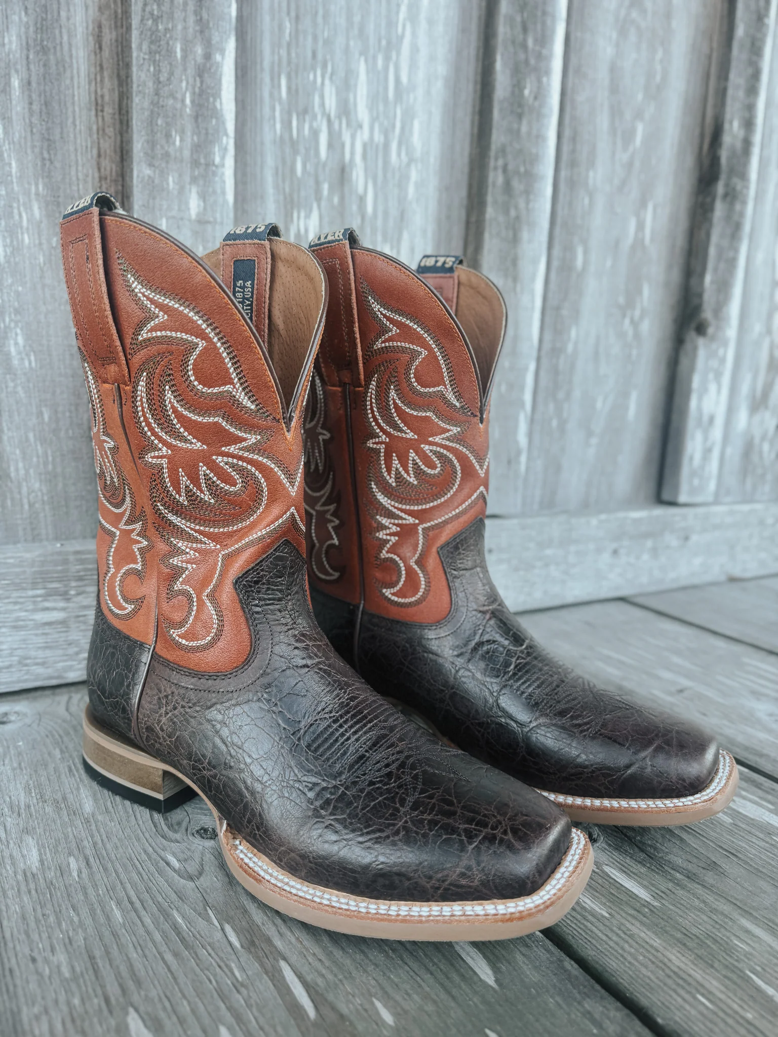 Men's Hyer 11" Bucklin Tan Boots - Image 9