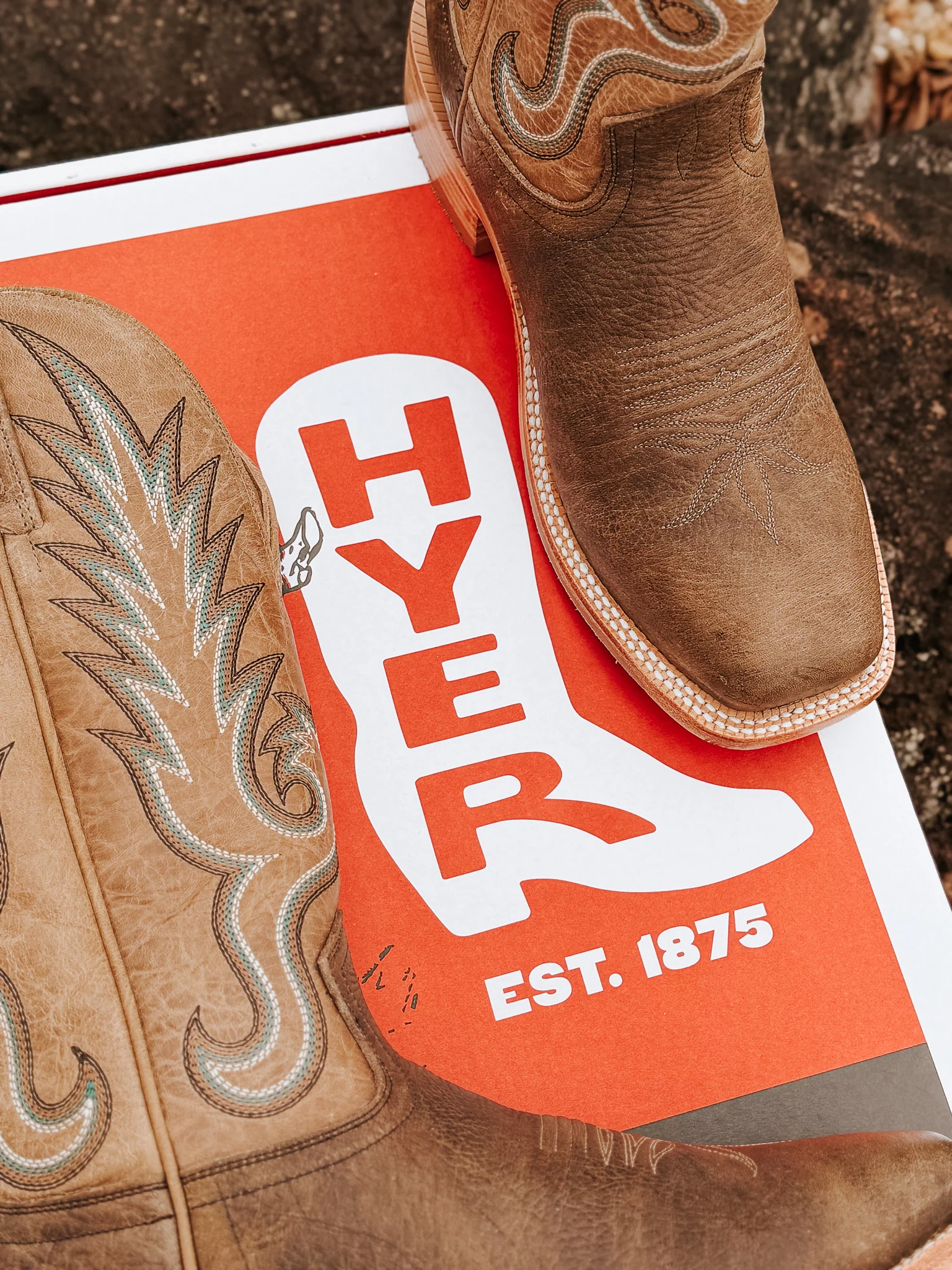 Hyer Men's Kincaid Shrunken Shoulder Western Boots - Image 13