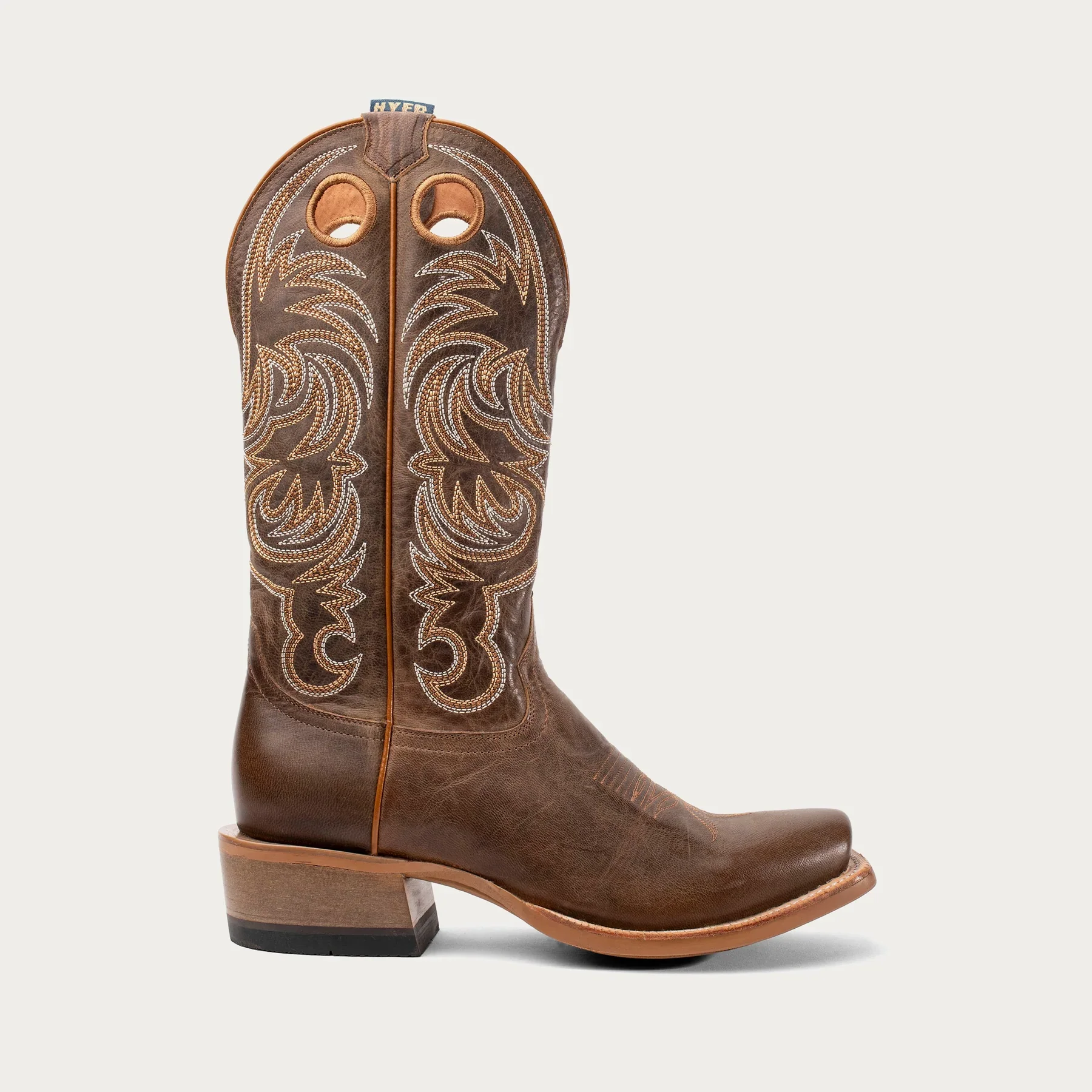 HYER Men's Burrton Western Boots - Image 14
