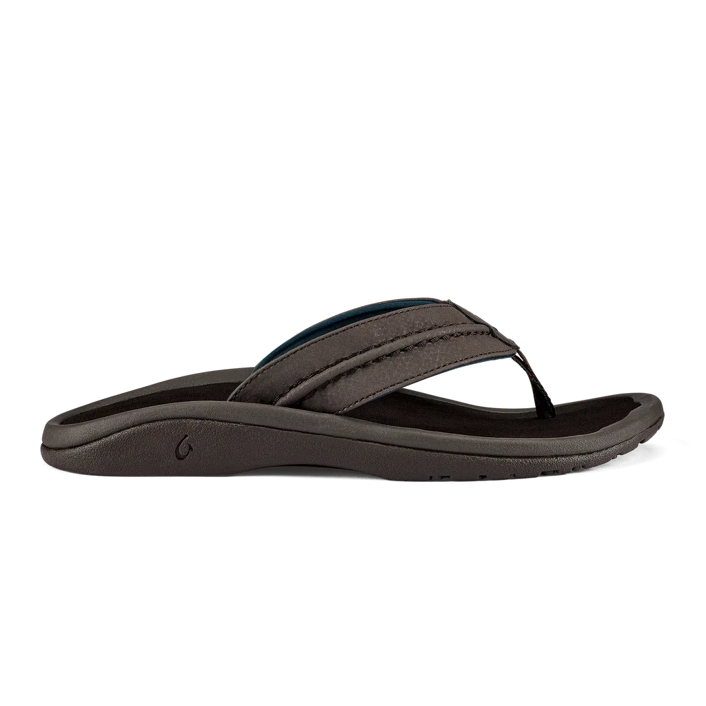 Men's Olukai Hokua Dark Wood Sandal - Image 3