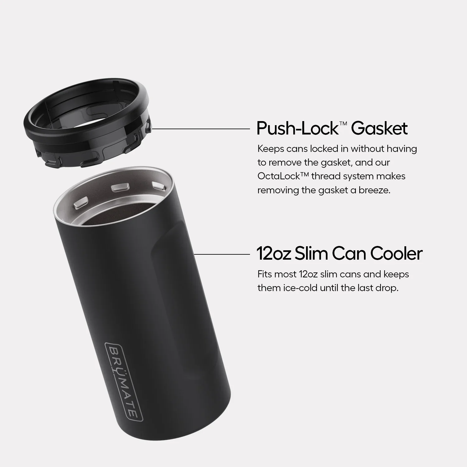 Brumate Hopsulator 12oz Slim | Java - Image 2