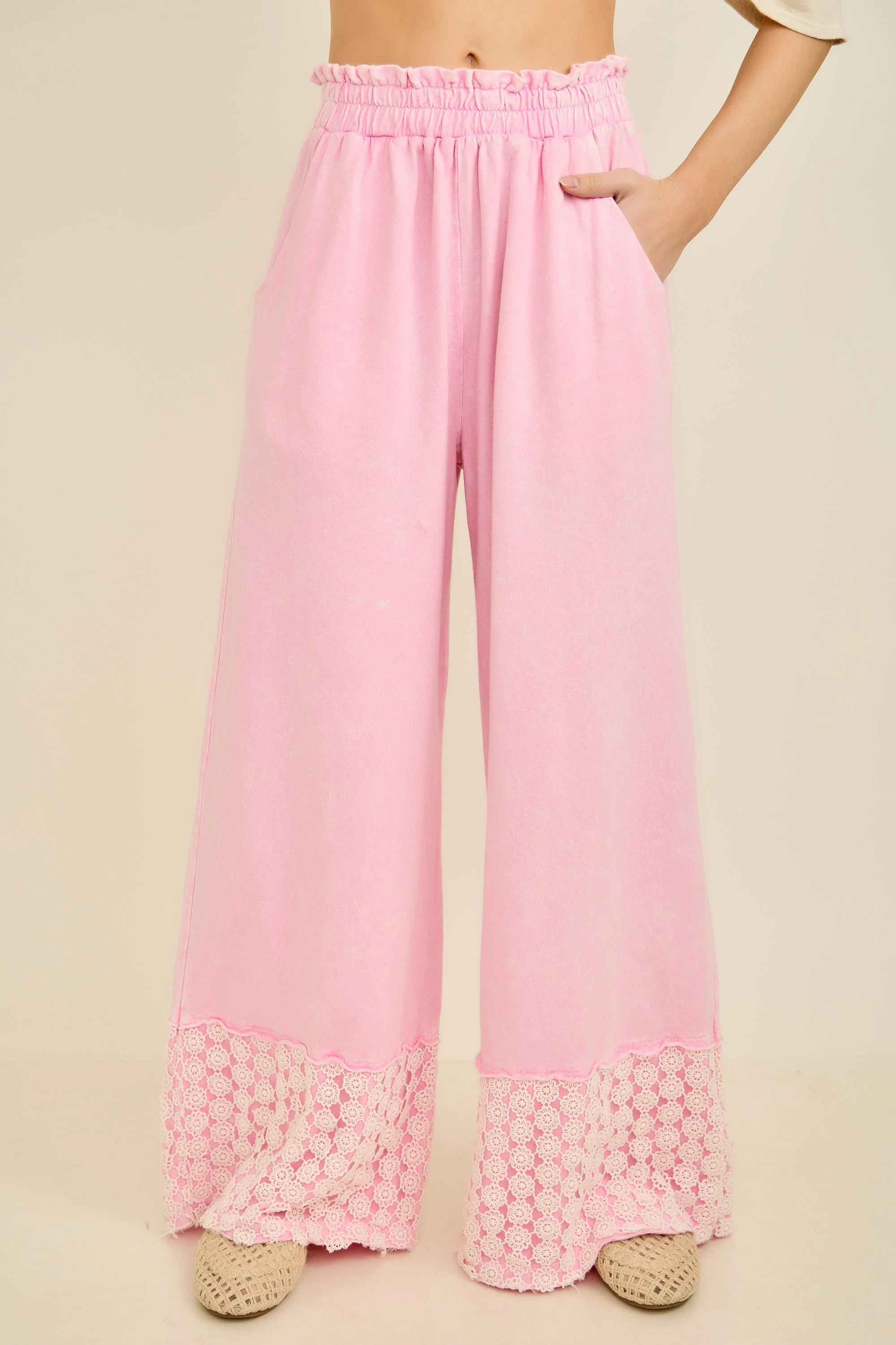 Call Me Later Cotton Candy Pants - Image 11