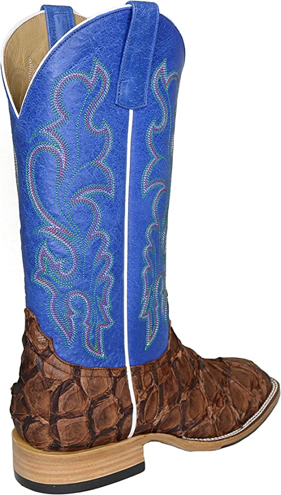 Men's Horse Power Top Hand Cigar Matte Big Bass Pirarucu Boots - Image 10