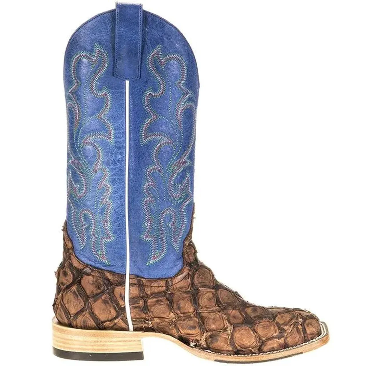 Men's Horse Power Top Hand Cigar Matte Big Bass Pirarucu Boots - Image 6