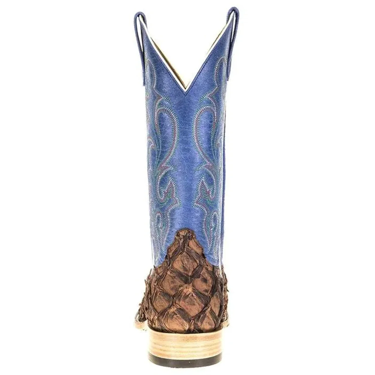 Men's Horse Power Top Hand Cigar Matte Big Bass Pirarucu Boots - Image 7