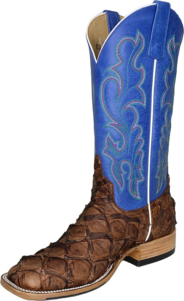 Men's Horse Power Top Hand Cigar Matte Big Bass Pirarucu Boots - Image 8