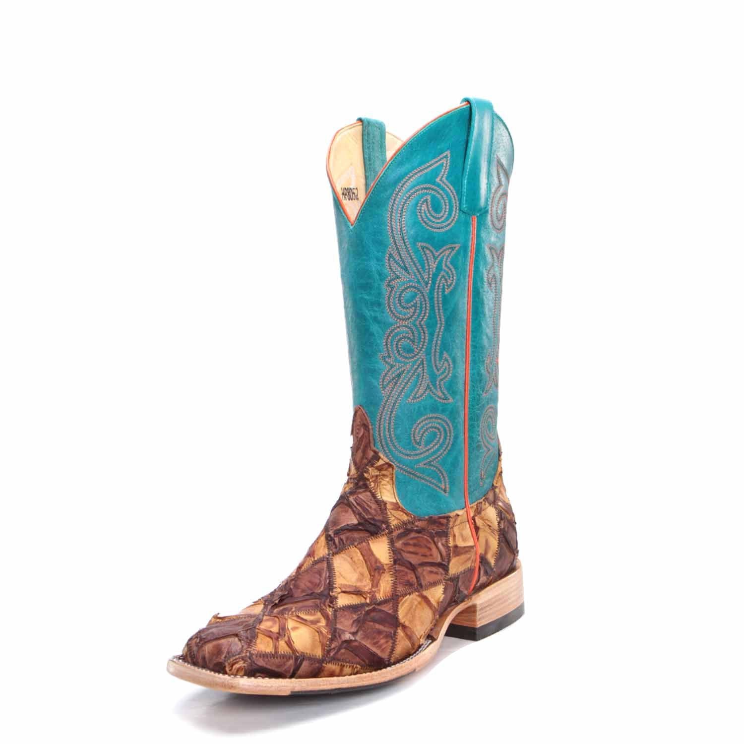 Men's Horse Power Patchwork Big Bass Cowboy Boots - Image 4
