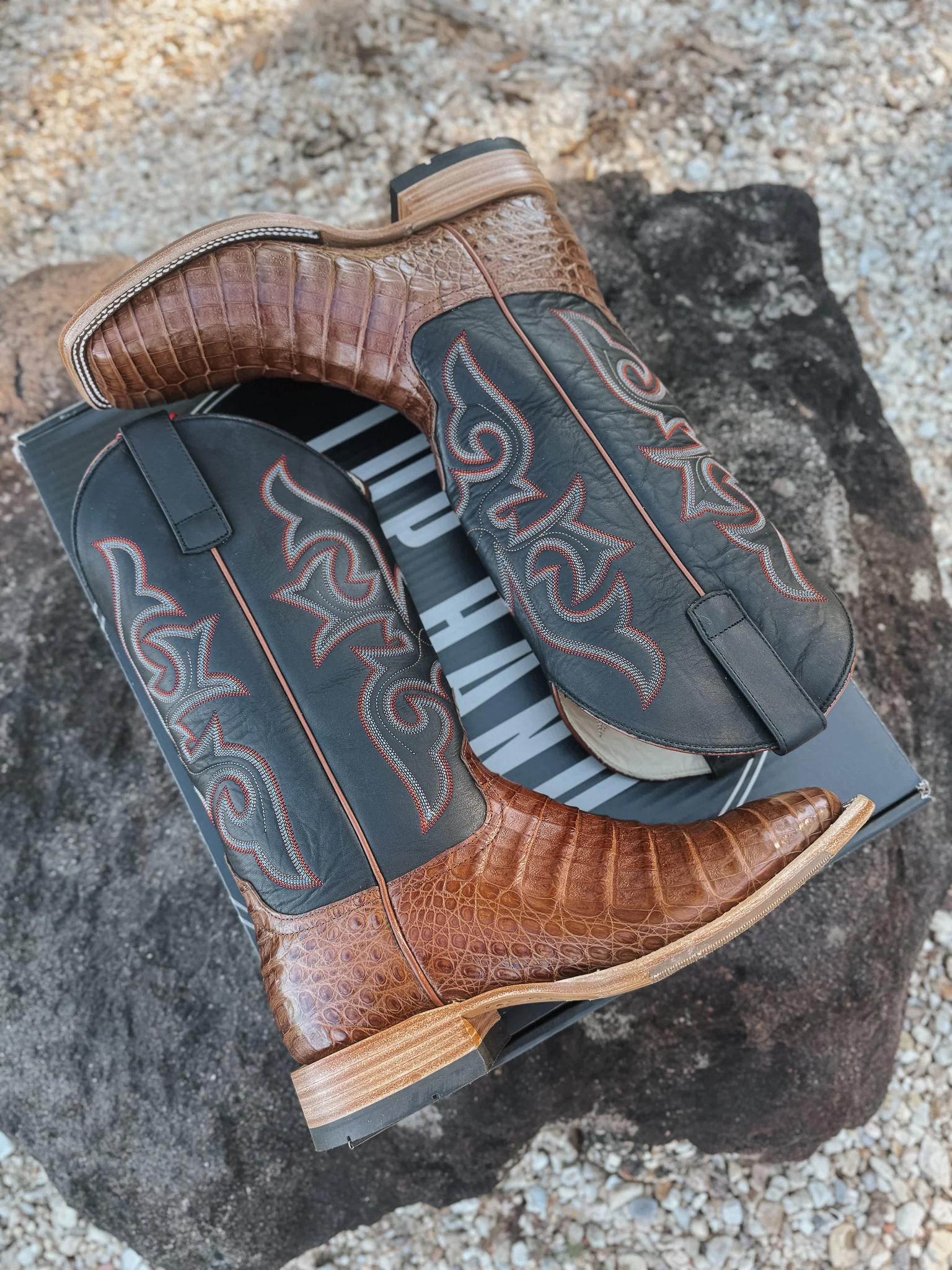 Men's Horse Power Cigar Caiman Boots - Image 10