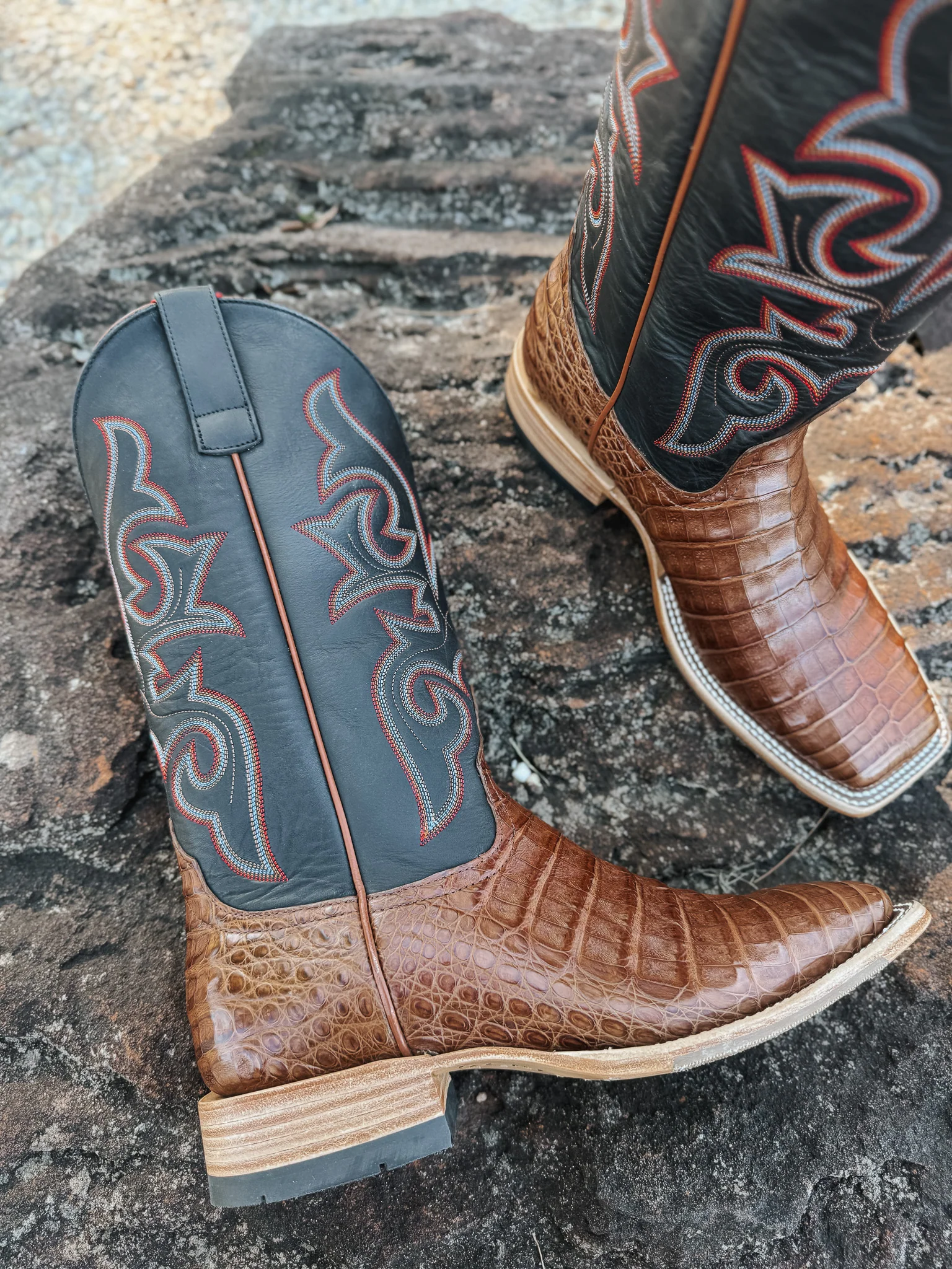 Men's Horse Power Cigar Caiman Boots - Image 11