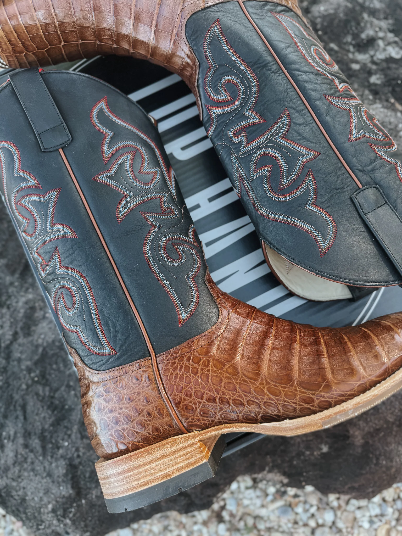 Men's Horse Power Cigar Caiman Boots - Image 6