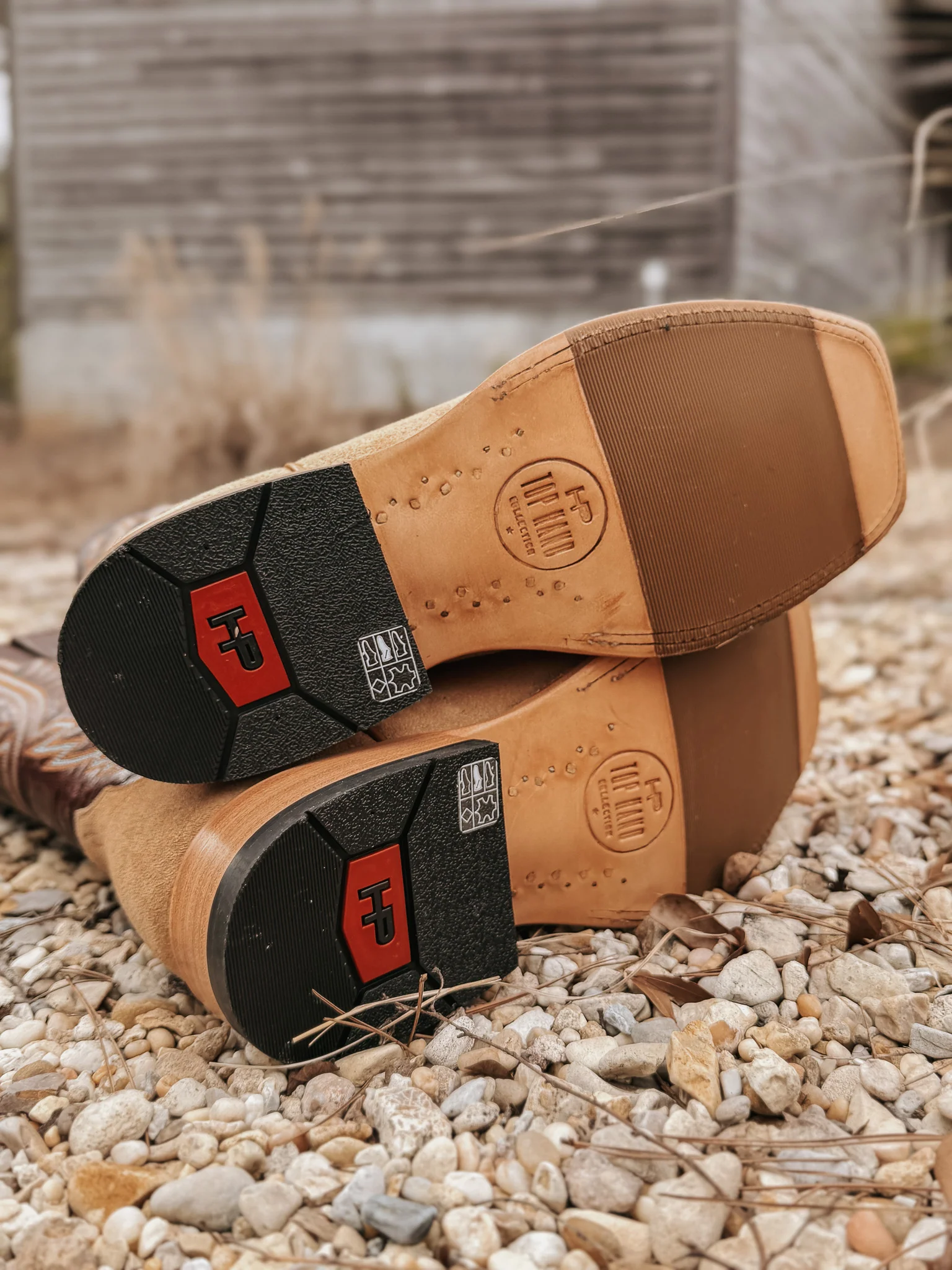 Men's Horse Power Top Hand Tan Crazyhorse Rough Out Boots - Image 6