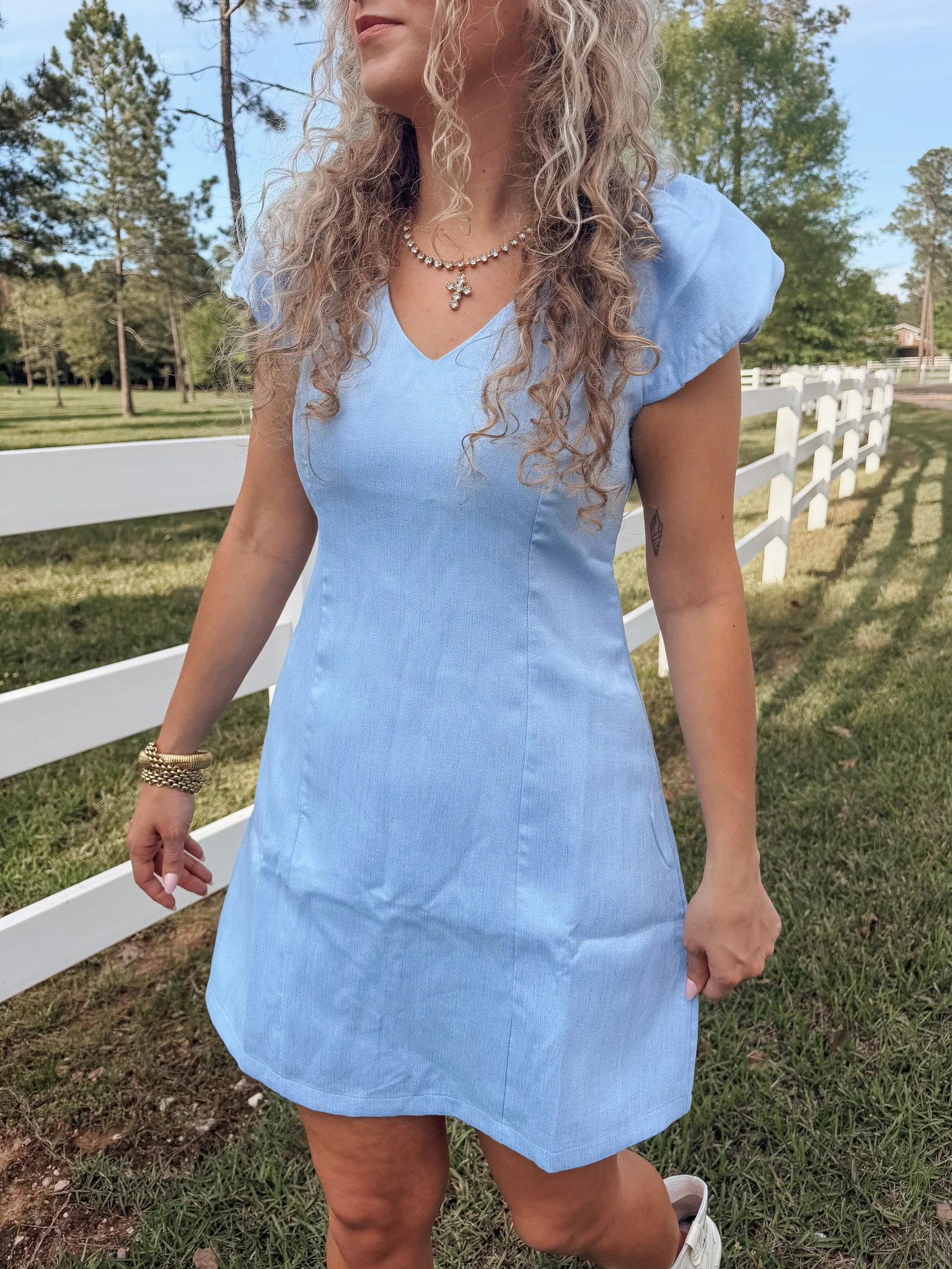 Clear Skies Bubble Dress - Image 3