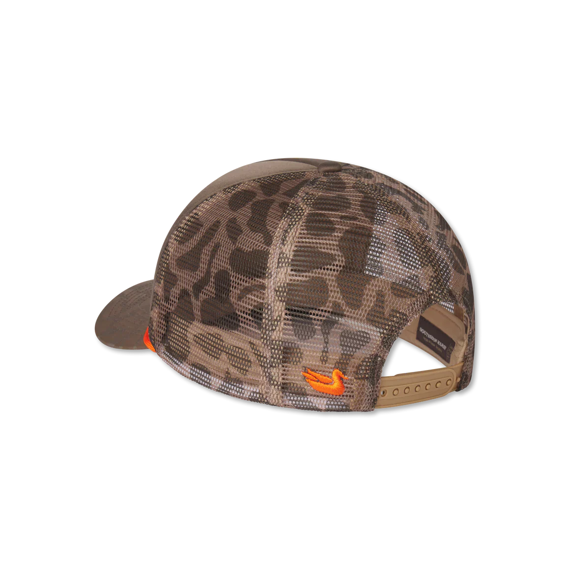 Southern Marsh Pintail Trucker Hat - Retro Camo - Image 2