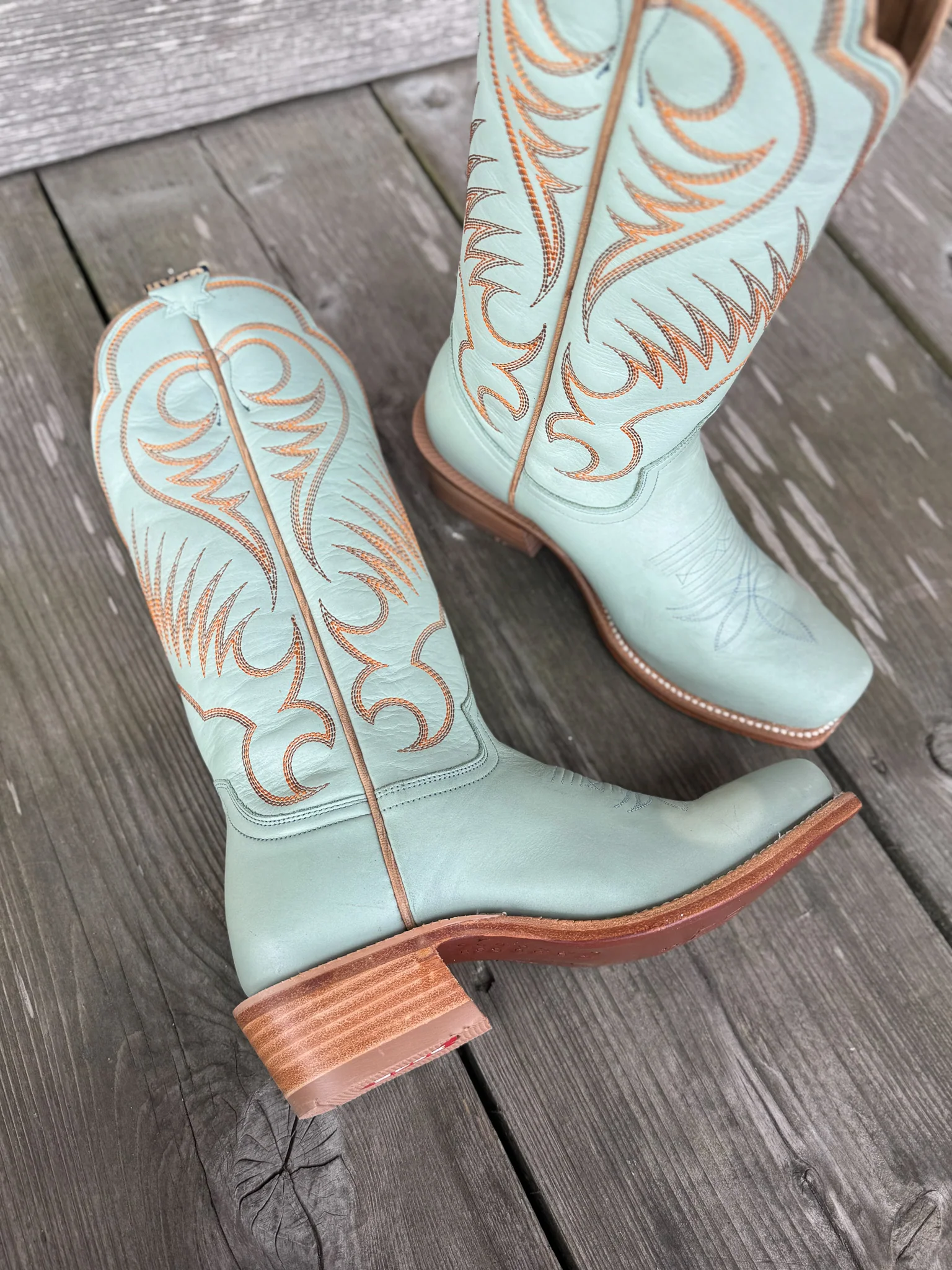 Women's Hyer Leawood Robin's Egg Boots - Image 14