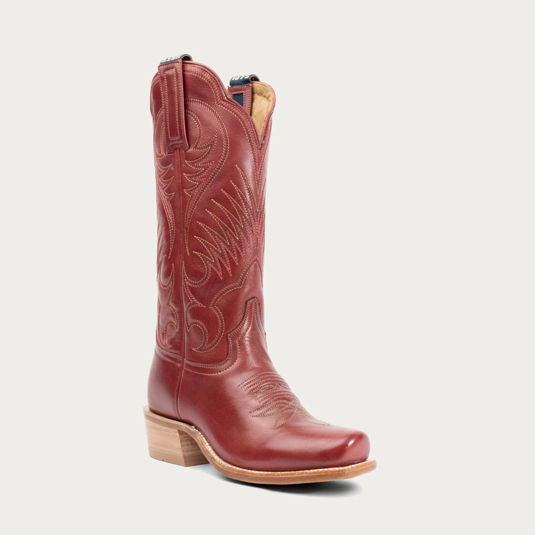 Women's Hyer 13" Leawood Red Boots - Image 6