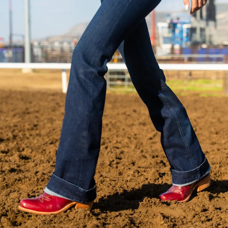 Women's Hyer 13" Leawood Red Boots - Image 9